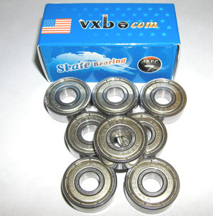 8 Racing ABEC-7 Skateboard Metal Shielded Ball Bearings
