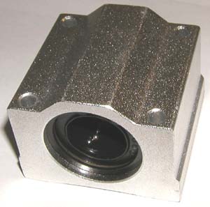 Linear Motion System Chrome Plated 4.58 feet with Two slide unit with one pre-installed Bearing Two Aluminium Shaft Support